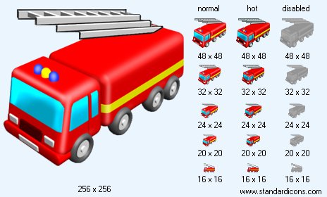 Fire Engine V1 Icon Images