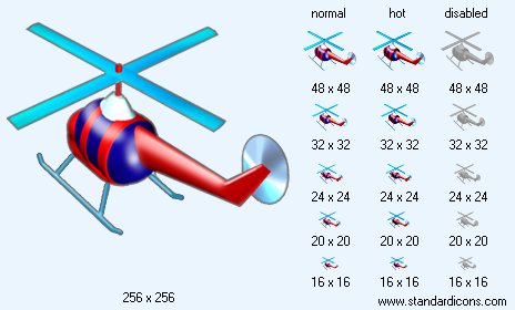 Helicopter V4 Icon Images