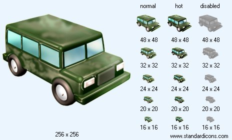 Hummer V2 Icon Images