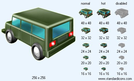 Hummer V4 Icon Images