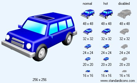 Jeep V1 Icon Images