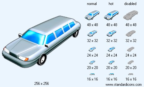 Limousine V1 Icon Images