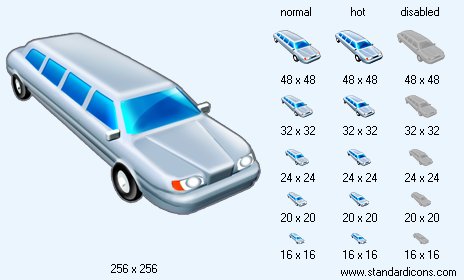 Limousine V2 Icon Images