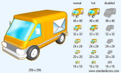 Mail Delivery V1 Icon Images