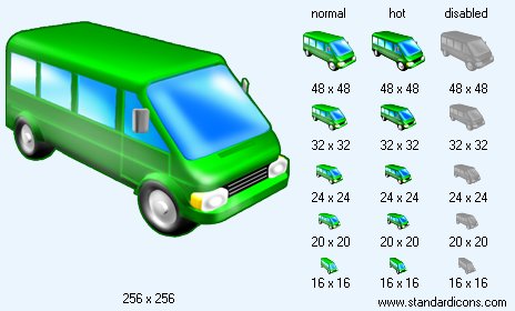 Minibus V2 Icon Images