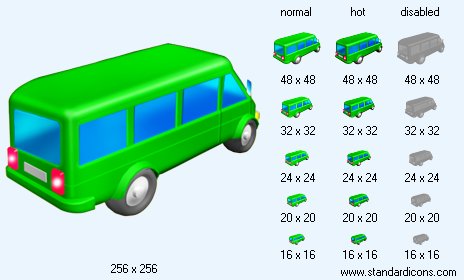 Minibus V3 Icon Images