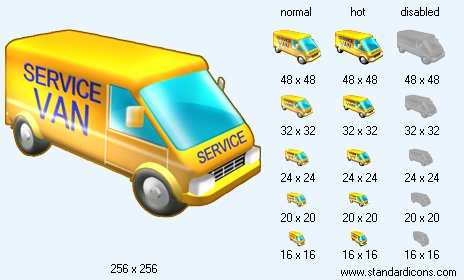 Service Van V2 Icon Images