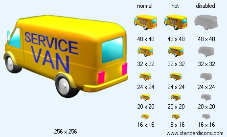 Service Van V4 Icon Images