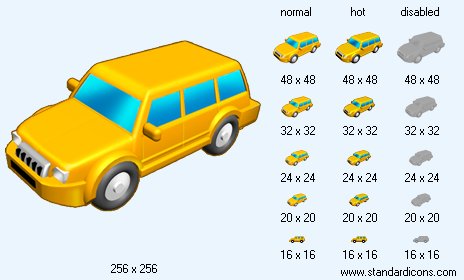 SUV V1 Icon Images