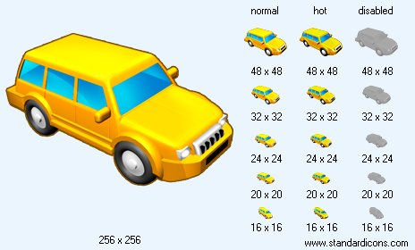 SUV V2 Icon Images