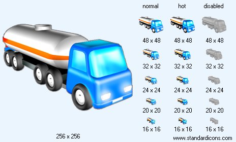 Tank Truck V2 Icon Images