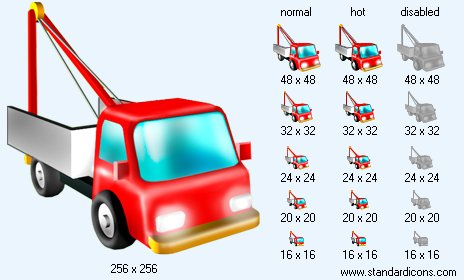 Tow Truck V2 Icon Images