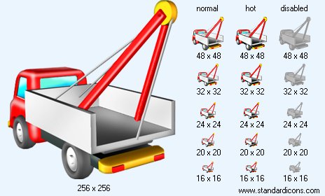 Tow Truck V4 Icon Images