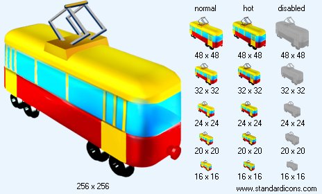 Tram V4 Icon Images