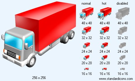 Truck V1 Icon Images